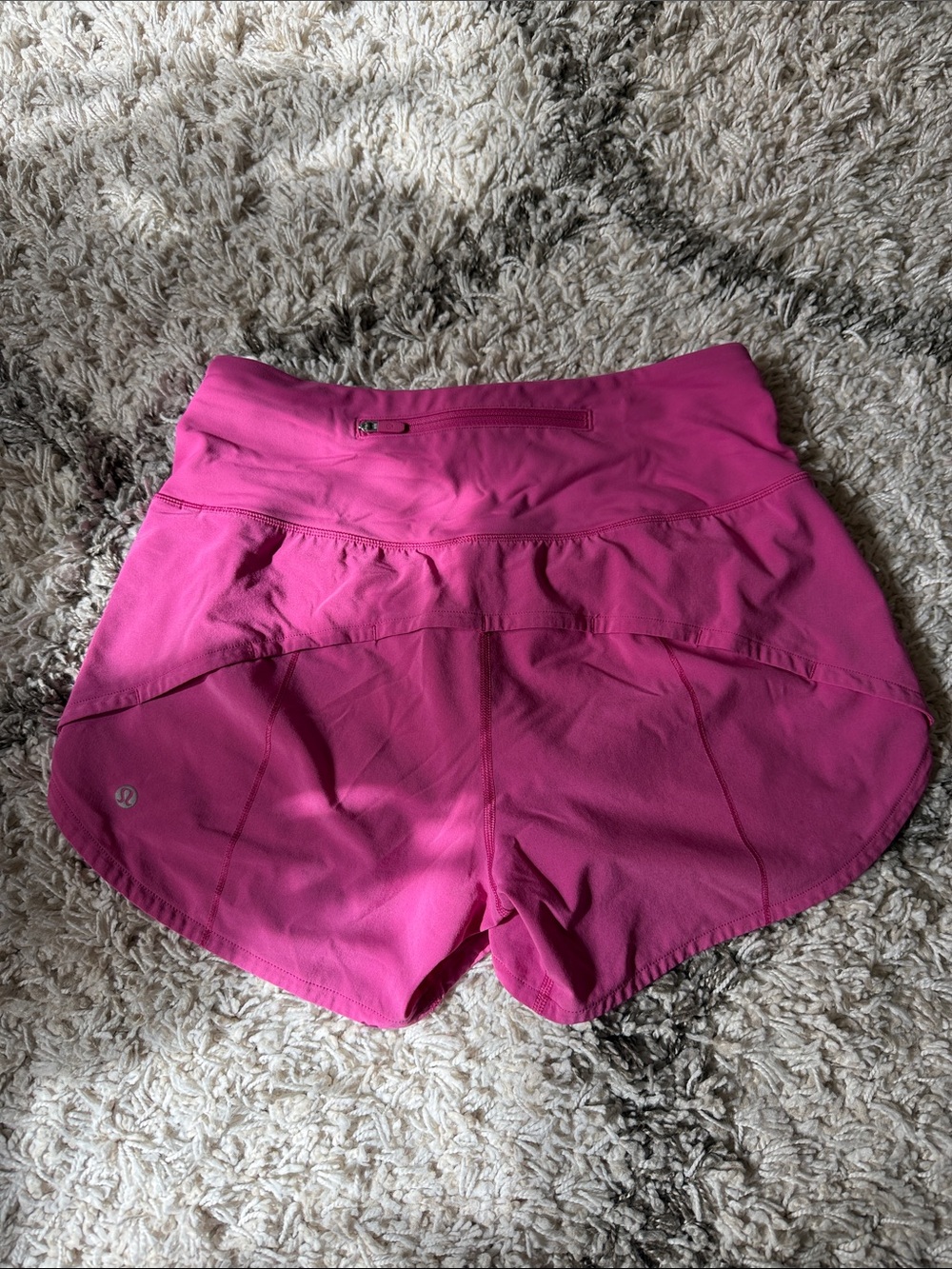 Lululemon High Rise Speed Up Shorts - Picture 2 of 5
